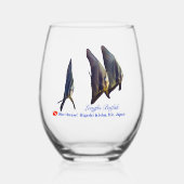 langvin-roodbaars wijnglas zonder voet (Voorkant)