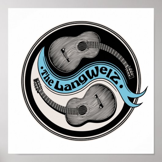 LangWelZ Yin Yang Poster (Voorkant)