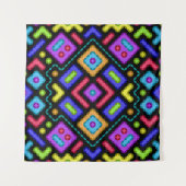 Langwerpig Abstract Wandkleed (Voorkant (horizontaal))