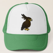 Langwerpige adelarend trucker pet (Voorkant)
