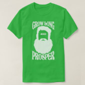 Langwerpige baard en baardstukken D T-shirt (Design voorkant)