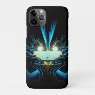 Langwerpige blauw schepping Case-Mate iPhone case