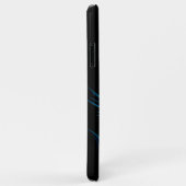 Langwerpige blauw schepping Case-Mate iPhone case (Achterkant/rechts)