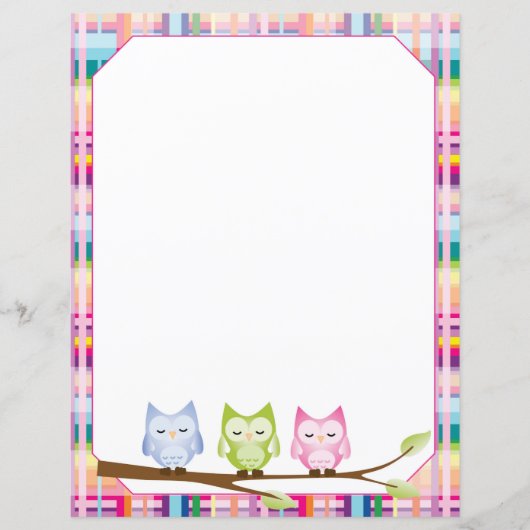 Langwerpige gekleurde gepantserde papieren blad (Voorkant)