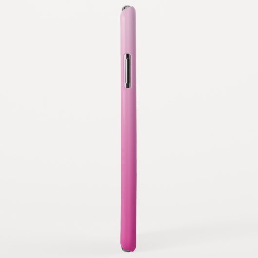 Langwerpige geometrische monogram | Roze zwoegde o Case-Mate iPhone Case (Achterkant/rechts)