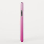 Langwerpige geometrische monogram | Roze zwoegde o Case-Mate iPhone Case (Achterkant/rechts)
