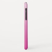 Langwerpige geometrische monogram | Roze zwoegde o Case-Mate iPhone Case (Achterkant/links)
