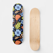 Langwerpige kleurrijke schittering persoonlijk skateboard (Voorkant)