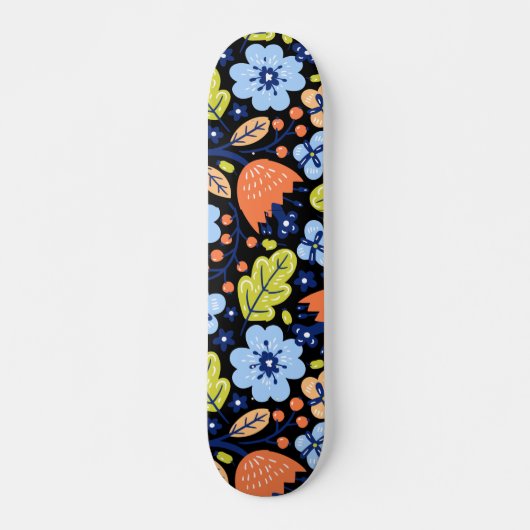 Langwerpige kleurrijke schittering persoonlijk skateboard (Voorkant)