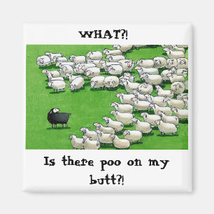 Langwerpige lamp: Sticky Butt Magnet