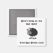 Langwerpige lamp: zwarte schaafmagneet met gras magneet (Voorkant / Achterkant)