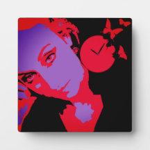 Langwerpige Portait Tabletop Plaque met Easel