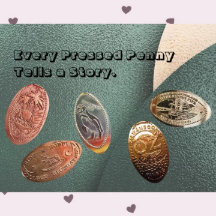 Langwerpige Souvenir Coin / geperste Penny Collect