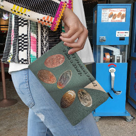 Langwerpige Souvenir Coin / geperste Penny Collect Etui