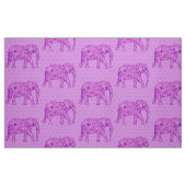 Langwerpolifant - amethyst paars stof (Fat Quarter)