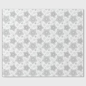 Langwerppatroon zwart en witte kleur, cadeautwrap cadeaupapier (Vlak)