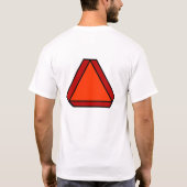 Langzaam bewegend voertuig t-shirt (Achterkant)