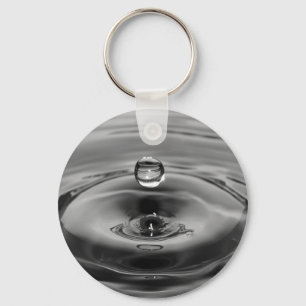 Langzaam bewegingskunstontwerp voor water sleutelhanger
