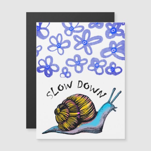 Langzaam briefkaart (Voorkant / Achterkant)