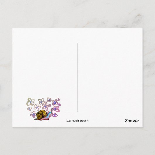 Langzaam briefkaart (Achterkant)