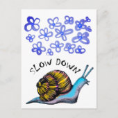 Langzaam briefkaart (Voorkant)