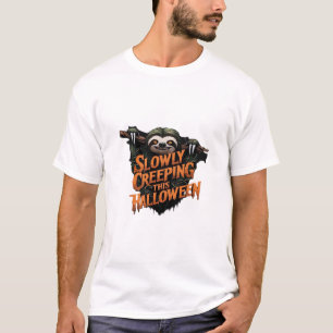 Langzaam dichterbij kruipend deze Halloween - Grie T-shirt