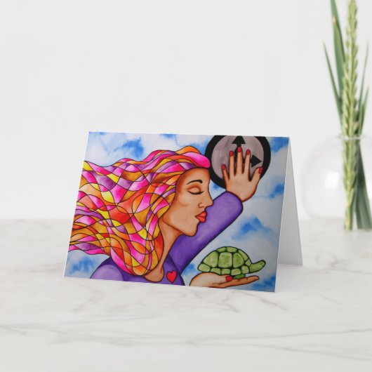 Langzaam door Rita Loyd Kaart (Voorkant)