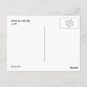langzaam en constant briefkaart (Achterkant)