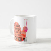 langzaam en gemakkelijk koffiemok (Voorkant links)