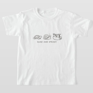 Langzaam en Gestaag Kids T-Shirt