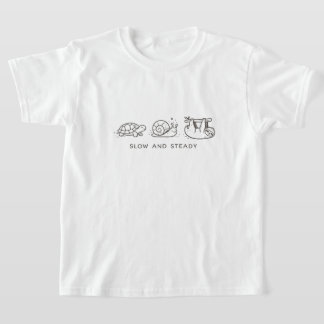 Langzaam en Gestaag Kids T-Shirt