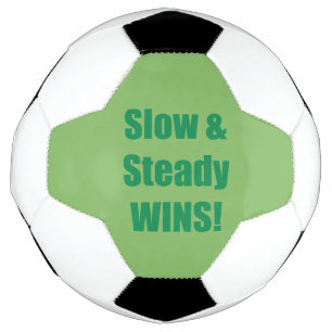 Langzaam en gestaag WINT! Voetbal
