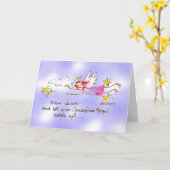 Langzaam en laat je voogd inhalen kaart (Gele Bloem)