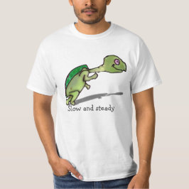 Langzaam en ononderbroken t-shirt