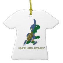 Langzaam en steaduw, draaiende schildpad