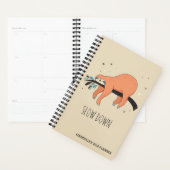 Langzaam - Funny Sloth Planner (Display)