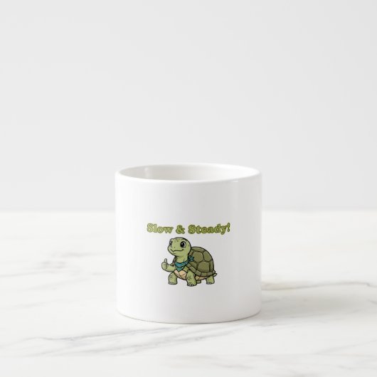 Langzaam & Gestadig Espresso Kop (Voorkant)