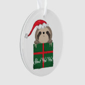 Langzaam! Ho! Ho! Slaapkerstkerstkerstkerstkerstke Ornament (voorkant)