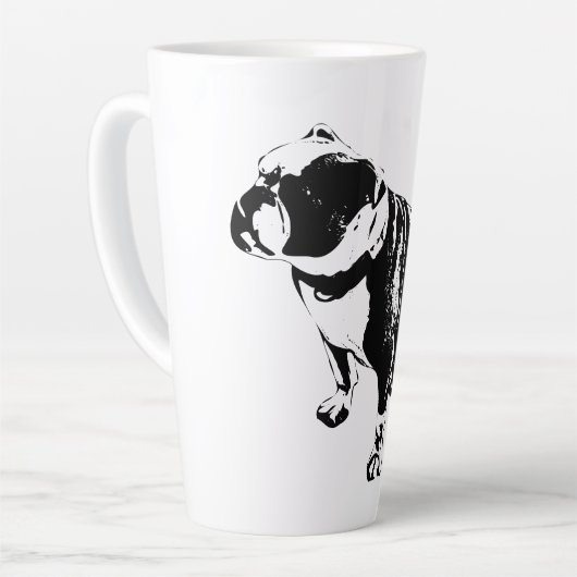 Langzaam Is Natuurlijk Latte Mok (Linkerhoek)