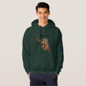 Langzaam is Snel Luiaard Hoodie (Voorkant volledig)