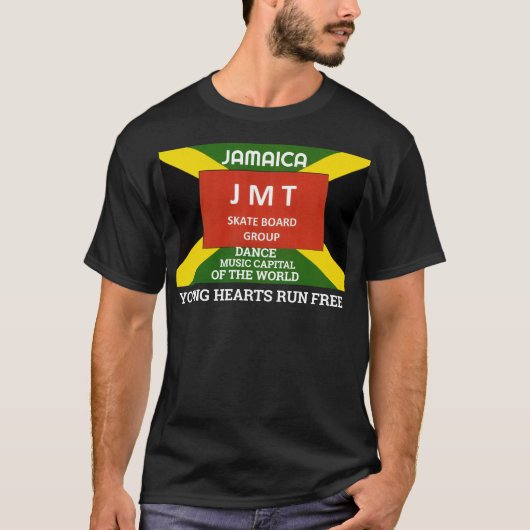 LANGZAAM JAM. REN VRIJ Basisheren T-shirt (Voorkant)