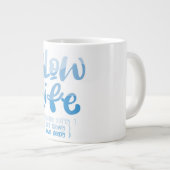 Langzaam leven 2 grote koffiekop (Voorkant rechts)