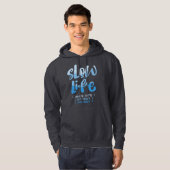 Langzaam leven 2 hoodie (Voorkant volledig)