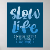 Langzaam leven 2 poster (Voorkant)