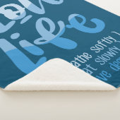 Langzaam leven 2 sherpa deken (3/4)