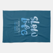 Langzaam leven 2 theedoek (Horizontaal)