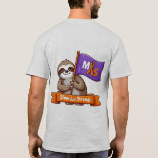Langzaam maar sterk MS Awareness T-shirt