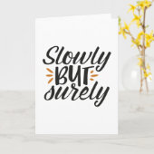 Langzaam maar zeker kaart (Gele Bloem)