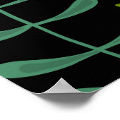 Langzaam met de hand getekende illustratie poster (Hoek)