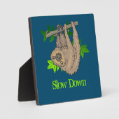 Langzaam met een Sleuf op een boomtak Fotoplaat (Voorkant)